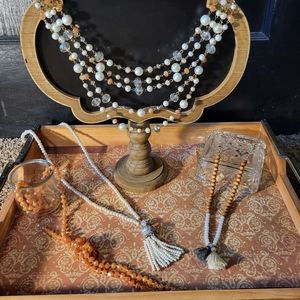 Set of 5 necklaces!!!